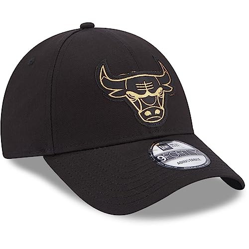 New Era 9Forty NBA Metallic Bulls CapEra Women/Men, Curved Brim Cap Baseball Metal Buckle - Image 3