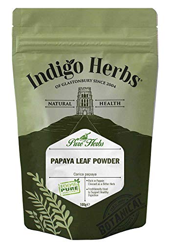 Indigo Herbs Polvo Hoja de Papaya 100g