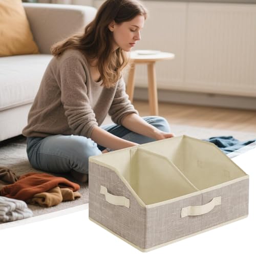 Panier de rangement pliable et imperméable pour couvertures et placards - 4