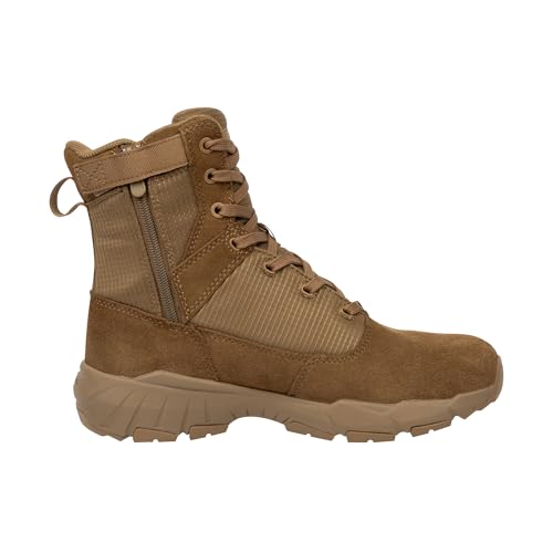 Merrell Men's Fullbench Tactical Waterproof Zip 8" Military and Tactical Boot, Coyote, 7 - image 3