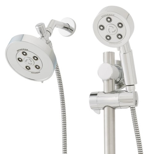 Hottest Sale Speakman VS-123010 Neo Anystream Shower Combination with Slide Bar, 2.5 GPM, Polished Chrome