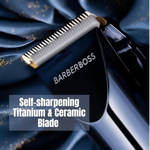 Domina tu estilo con BarberBoss. Su cuchilla turbo de titanio te da precisión total en barba y pelo. Disfruta de hasta 180 minutos de autonomía y un kit completo para que te veas impecable.