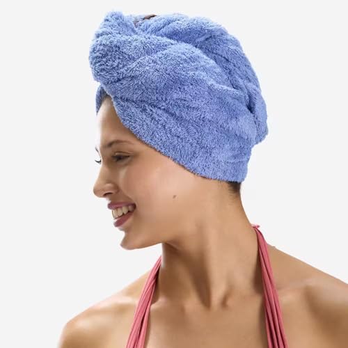 NABAIJI Swimming Soft Microfibre Hair Towel - Blue