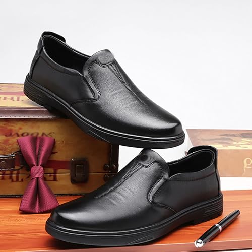 Men's Genuine Cow Leather Slip-On Loafers, Ultra-Soft Breathable Anti-Slip Casual Shoes for Driving, Walking & Daily Wear4