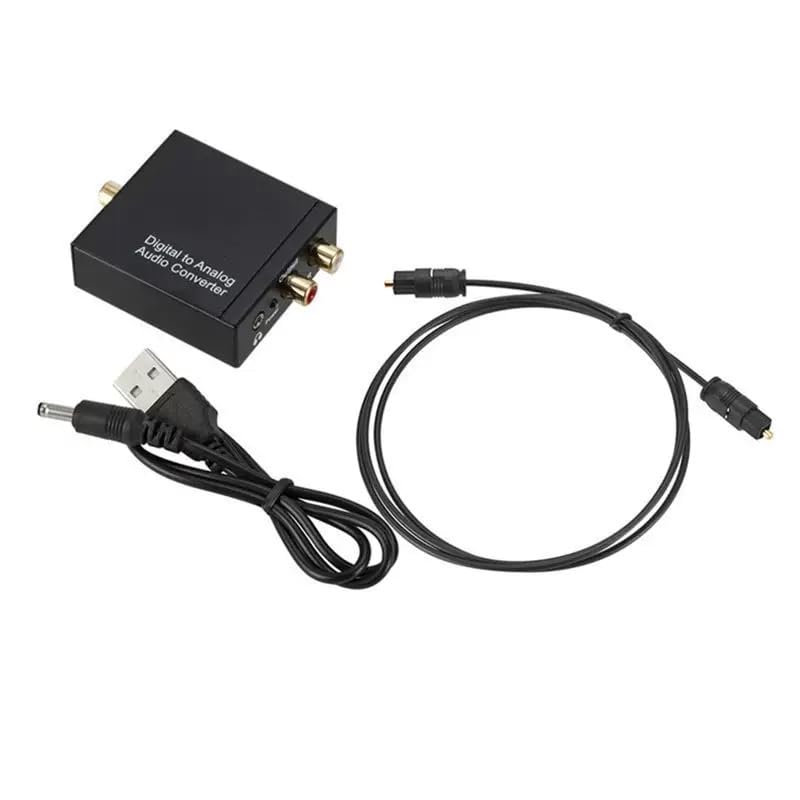 Optical Coaxial DAC Audio Digital to Analog Audio Converter