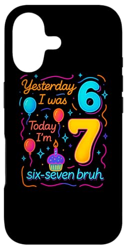 ̂6 傤7 Six Seven Bruh ~[ TVc o[Xf[ Gen Z Alpha X}zP[X iPhone 17 p