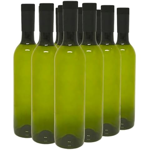 Pack of 12 750ml Plastic Wine Bottles Cover