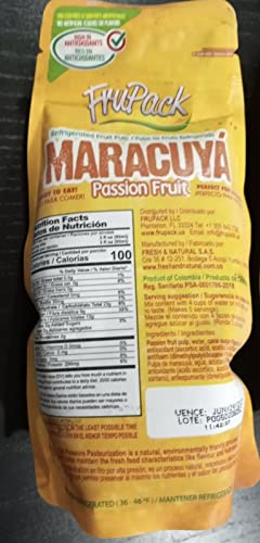 3 Pack Maracuya/Passion Fruit/Fruta De La Pasión Pulp With Seed #TOP3