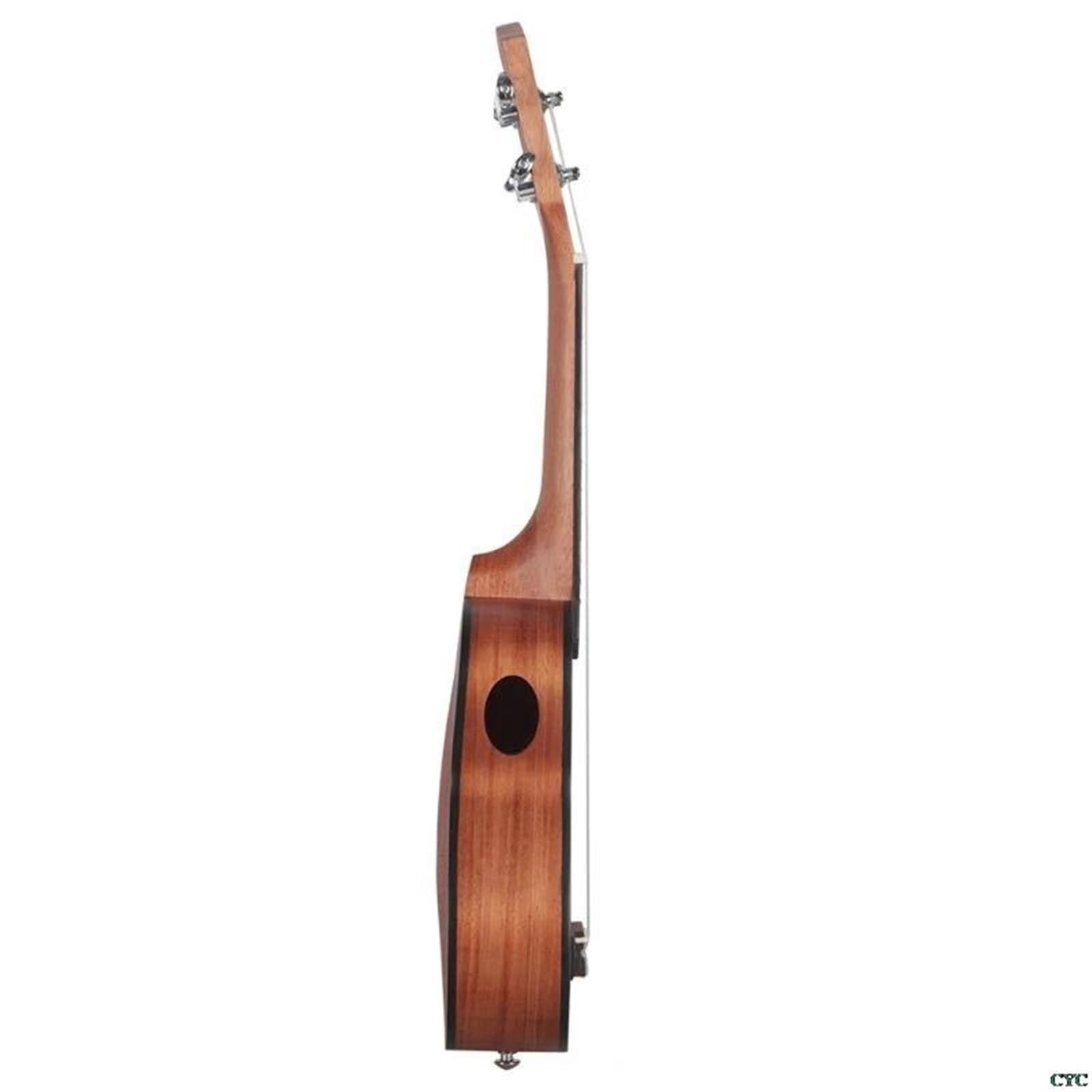 Zestawy Ukulele 21calowe Ukulele Tenorowe Z Korpusem Orzecha Włoskiego 18 Progami I Mahoniową Podstrunnicą