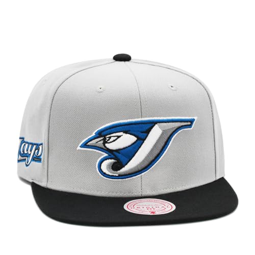 Mitchell & Ness Toronto Blue Jays Snapback Gris/Negro miniatura 1