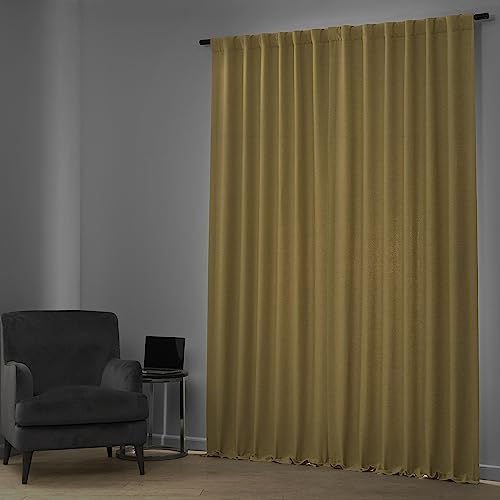 HPD Half Price Drapes Bellino Room Darkening Curtains 84 Inches Long Curtains for Bedroom & Living Room (1 Panel), 50W x 84L - Image 4