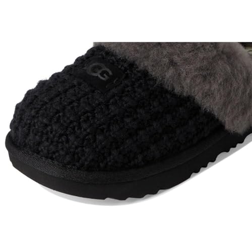 UGG Kids' K Cozy Ii Knit Slipper, Black, 4 - image 6
