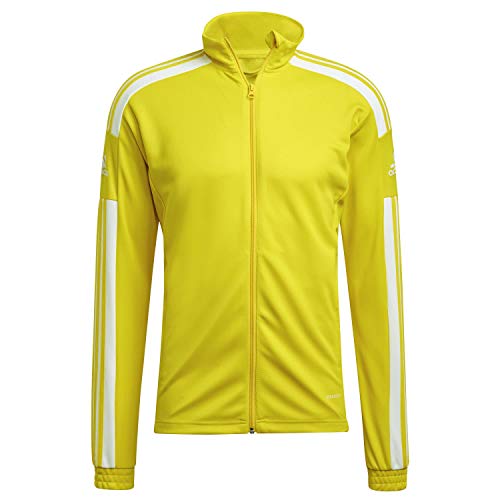 adidas Herren Squadra 21 Training Jacket, Team Yellow / White, XL