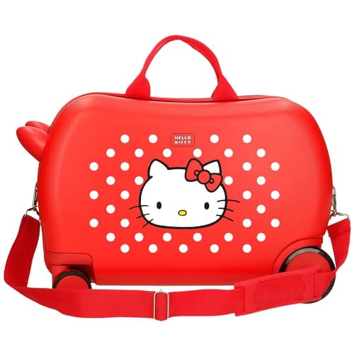 Miniatura 3 de Hello Kitty Castle Of Hello Kitty Maleta Infantil Rojo 45x31x20 Cms Rígida Abs 24,6l 1,8 Kgs 4 Ruedas Equipaje Mano
