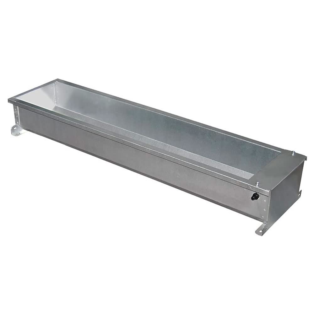 Abreuvoir Automatique pour Animaux – Abreuvoir Mural de 1 mètre - Se raccorde à Une Prise d'eau pour Maintenir Un Niveau d'eau Constant - Comprend Une bouée de Haute précision et des Supports muraux