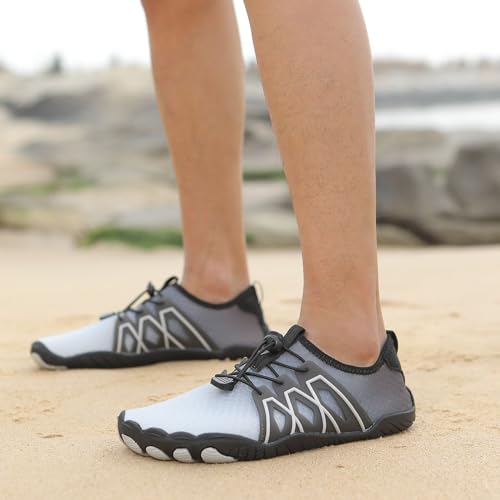 Footwear Barefoot Womens Mens,Pro Barefoot Shoes, Quick Dry & Non-Slip Athletic Hiking Water Sports Shoes for Swim Beach Boating Diving Surfing Walking2