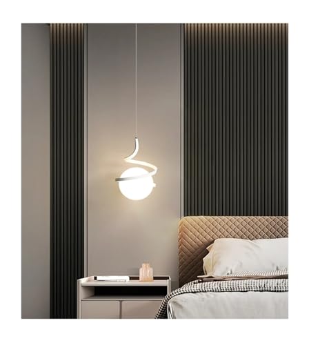 Lampe suspendue en verre pour en finir avec l'éclairage agressif du salon