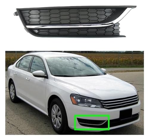 Grille pare-choc avant centrale Passat Wolfsburg 2013 calandre droite - 3