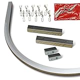 Aluminum Ceiling Track Bend (90˚ Bend)
