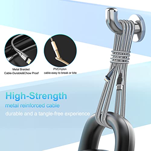 Mtakyi Apple Mfi Certified Iphone Charger Cord Metal Braided Usb-C Iphone Charging Cable 3.4Ft Type-C To Lighting Charging Cord Data & Charging Cord For Iphone 14/14 Puls/14 Pro Max/14 Pro/13/12/11/8 #TOP5