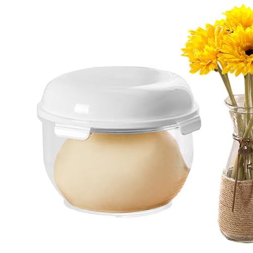 Contenedor de prueba de - caja de, bandeja de hornear, guardián de almacenamiento | Bin de fermentación antiadherente cubierta, caja de tapa del organizador apilable para preparación de pan,