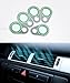UNLRAE 60PCS AC O Ring Kit,Car Accessories AC Seal Gasket Kit,9 Size Automotive Replacement Air Conditioning Compressor Seals,Vehicle Parts,A/C Sealing Washers,Suitable for Most Cars,Trucks,SUVs,Etc