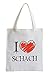 I love Fun chess sac de jute