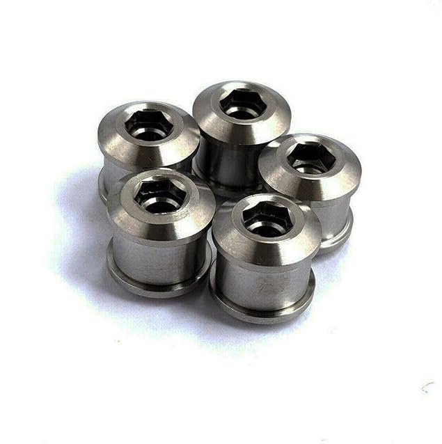 Titanium Chainring Bolt Set for Brompton Dahon Tern Birdy