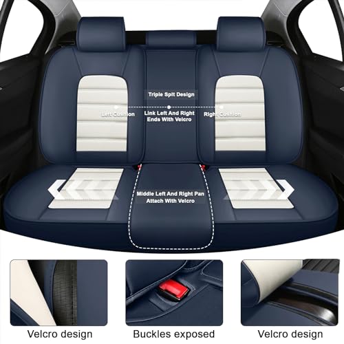 Image of 5 Car Seat Covers for Ford Bronco Sport 2021-2026