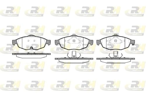 Roadhouse 2812,02 Coppia Di Pastiglie Per Freni