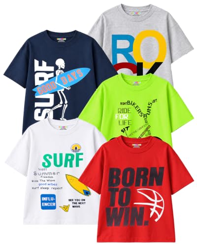 Image of Kuchipoo Boys Regular Fit Cotton T-Shirt