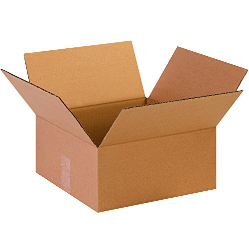 Image of TAPE LOGIC 13 x 13 x 6 Corrugated Cardboard Boxes, Flat 13 inchL x 13 inchW x 6 inchH, Pack of 25 | Shipping, Packaging, Moving, Storage Box for Home or Business, Strong Wholesale Bulk Boxes