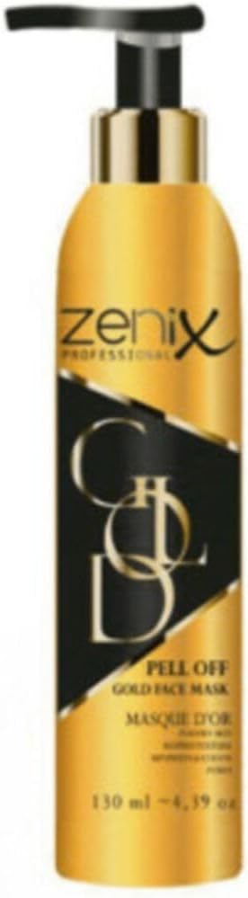 GOLD FACE MASK PEEL OFF - PURIFYING GOLD MASK CLEANER - 130 ml