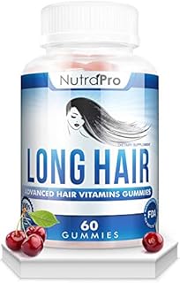 Long Hair Gummies – Anti-Hair Loss Supplement for Fast Hair Growth of Weak, Thinning Hair – Grow Long Thick Hair & Increase Hair Volume with Biotin And 10 Other Vitamins.For Men And Women.