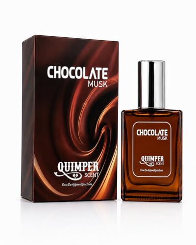 Image of Quimper Chocolate Musk 30ml Unisex Eau De Perfume - Sweet Chocolate & Warm Musk Fragrance, Long Lasting Perfume Spray for Men & Women, Daily Wear Use Premium Scent Pack of 1