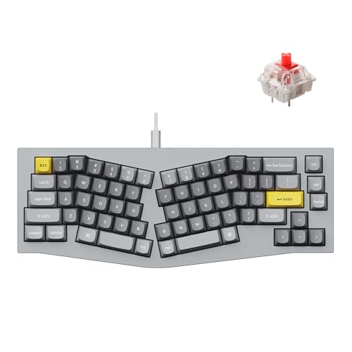 Amazon.co.jp: Keychron Q8 スワップ可能 RGB バックライト レッド