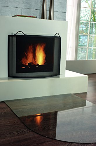 KOMFOTTEU Funkenschutzgitter Funkenschutz, Aus Metall, 134,5 X 73,5 Cm