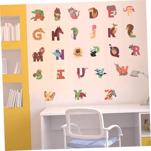 Vinilo Decorativo de Animales y Letras Educativo miniatura 4