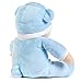 Genius Baby Toys Baby Boy Doll - My First Boy Baby Doll in Blue with Rattle, No Hard Parts, Made for Hugs and Cuddles, Unique Baby Doll Boy for Baby Showers and New Parents