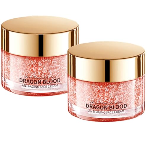 FmtwPhn 2 Piezas Crema De Sangre De Dragón Para La Cara, 50g Dragons Blood Easy Cream,Hidratante De Sangre De Dragones Cara De Sangre De Dragón Mejorando La Piel Seca Y Áspera,Ilumin-a Ton-o De Piel