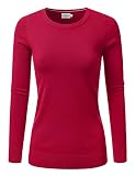 Magenta Pullover Sweater