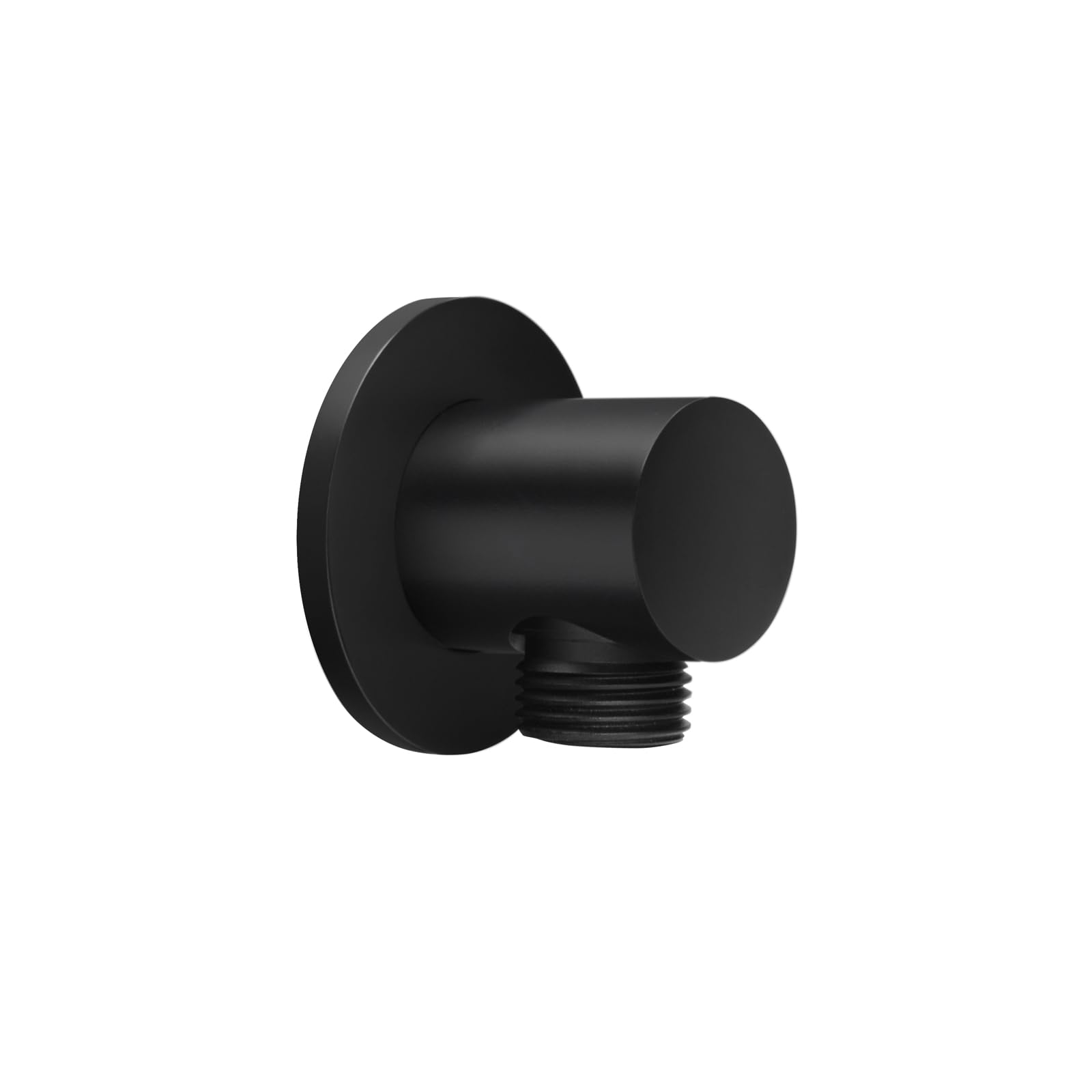 Wall Supply Elbow with Flange,Brass Round Wall Mount Shower Hose