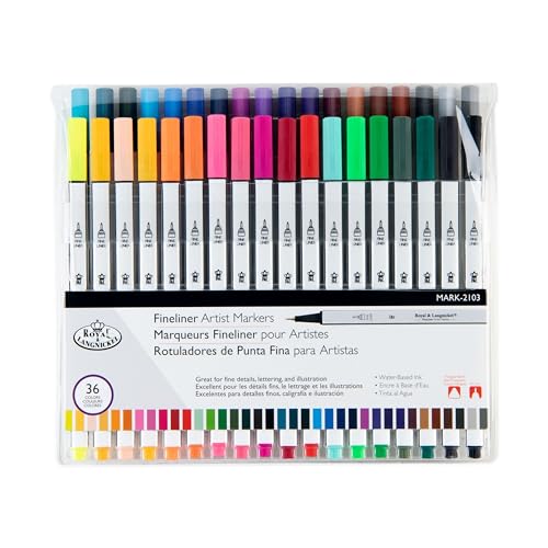 Royal & Langnickel Fineliner Artist Markers in PE