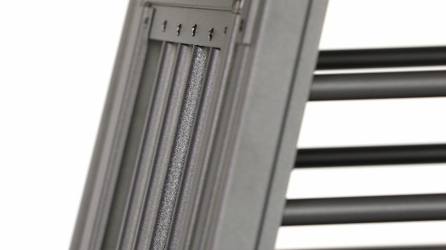 Gabbia Per Cani Da Auto Relaxdays 68x65,5x92,5 Cm - Trasportino In Alluminio Nero Per Bagagliaio | Sicuro E Leggero - Foto 5