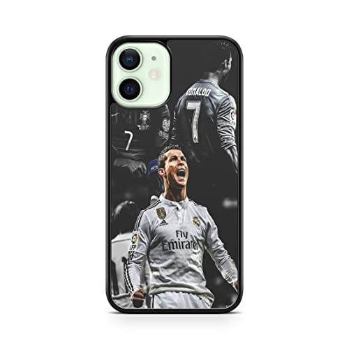 Carcasa para iPhone 11 Cristiano Ronaldo Real de Madrid Foot Messi Case CR7, balón de oro Juventus