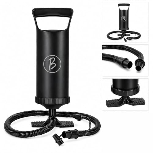 Image of CRAE Heavy-Duty Manual Pump | Portable Hand Air Pump for Inflatable Toys, Bikes, Balls & Household Use (HOME006)