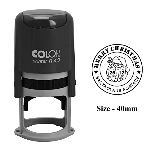 BUON NATALE BABBO NATALE POSTAGE Stampa Timbro di