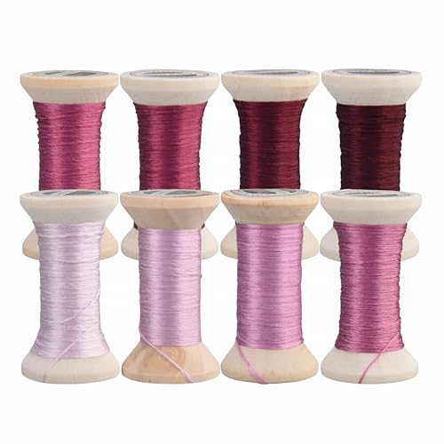 Image of Natural 100% Mulberry Handmade Embroidery Silk Thread Silk Floss (80)