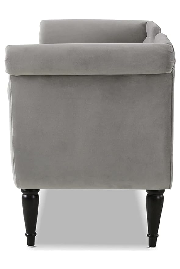 Image of Rosewood 2-Seater Settee Sofa Diwan Couch for Home and Living Room