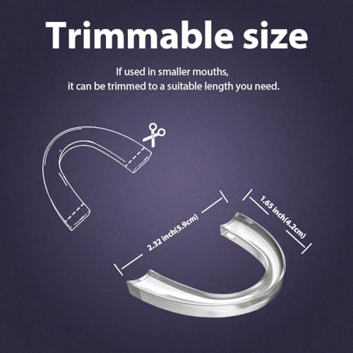 KOHEEL TG Mouth Guard for Teeth Grinding and Clenching, Professional-Fit Night Guard, Stops Bruxism Dental Guard (5 Count)